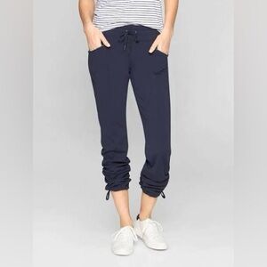 Athleta Metro Slouch Navy Jogger Pants XS